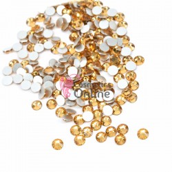 Strasuri din Cristale 100 bucati SC036 Light Brown 1.5mm 